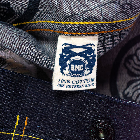 Red Monkey Company Martin Ksohoh Embroidered Japanese Denim Jacket