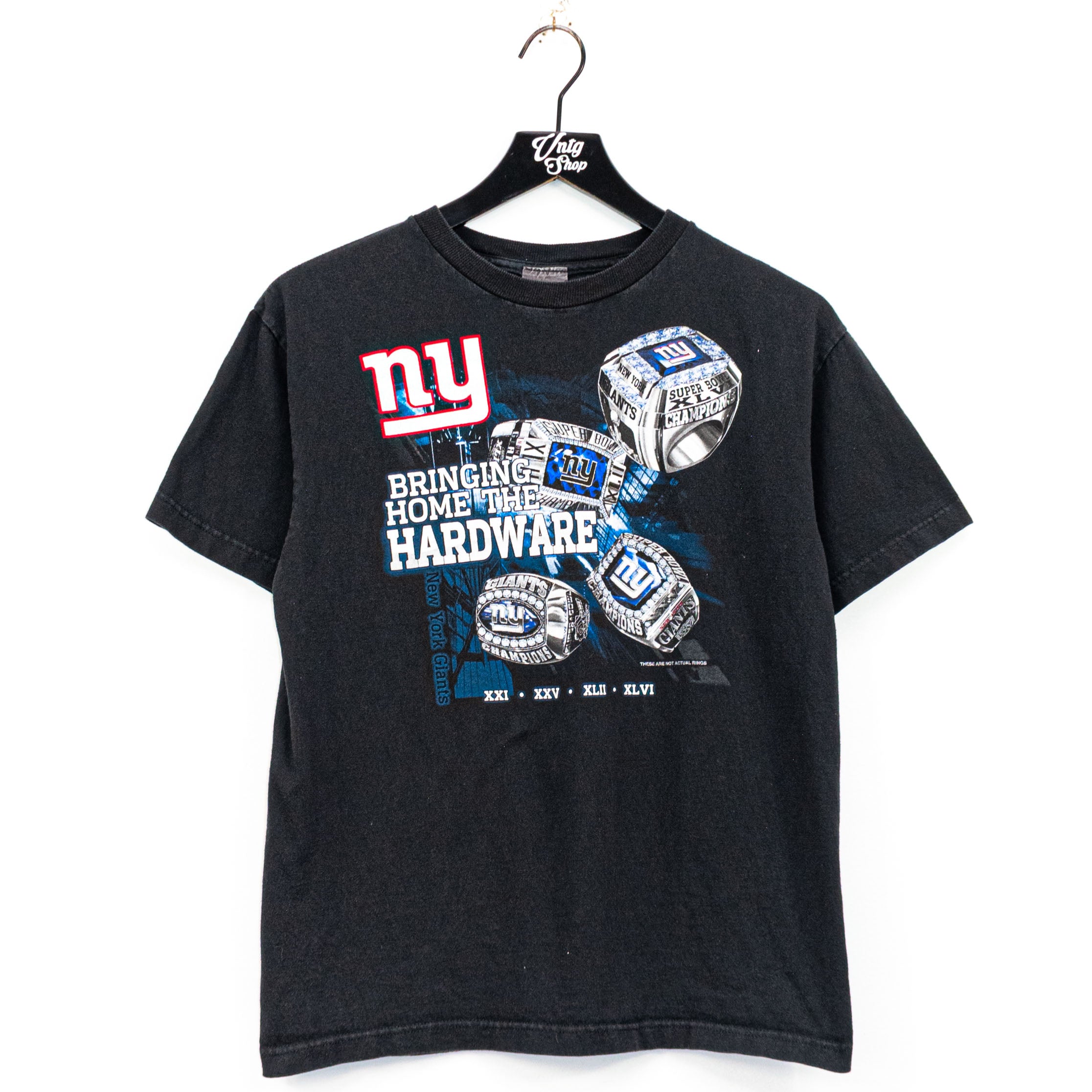 Reebok, Shirts, Nfl New York Giants Super Bowl Ring T Shirt