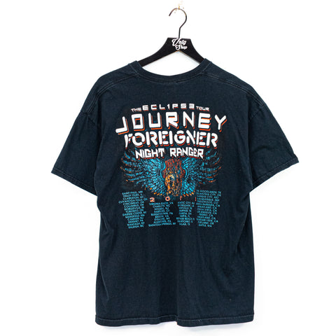 2011 Journey Foreigner Night Ranger Eclipse Tour T-Shirt