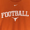 NIKE Center Swoosh Texas Longhorns Football T-Shirt