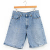 Levi's 550 Relaxed Fit Distressed Jean Shorts Jorts