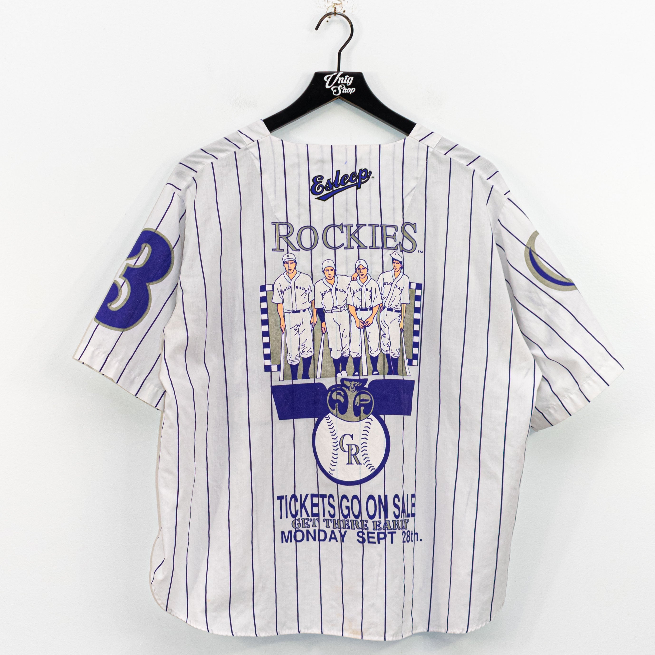 Esleep Colorado Rockies Sleep Jersey– VNTG Shop