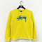 STUSSY Script Logo Neon Sweatshirt