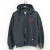 Russell Athletic Princeton University Faded Full Zip Hoodie Sweatshirt