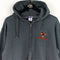 Russell Athletic Princeton University Faded Full Zip Hoodie Sweatshirt