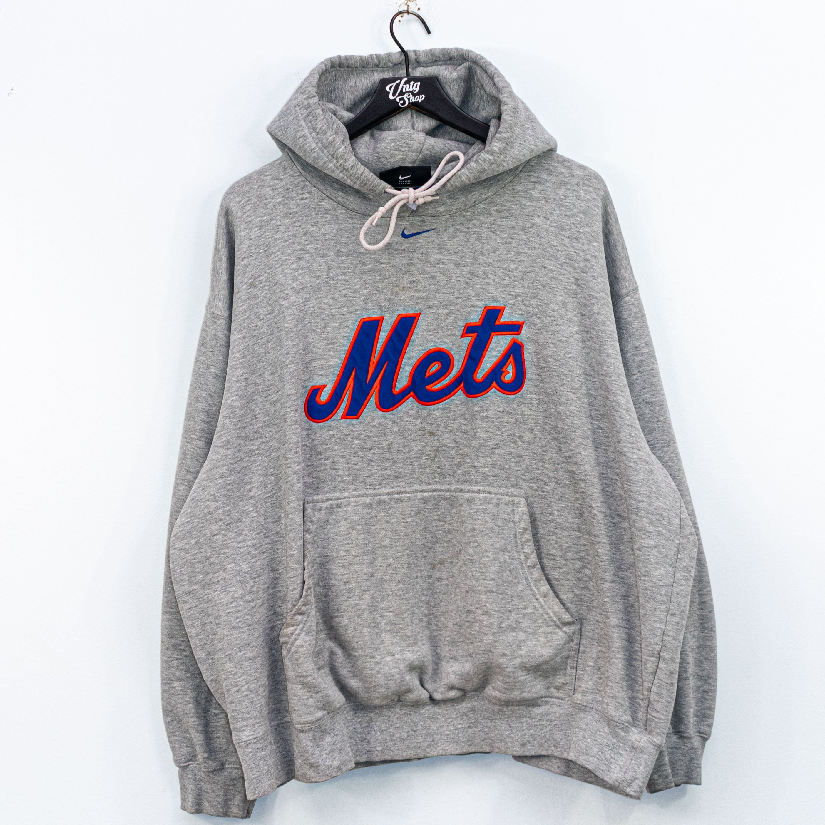 NIKE Center Swoosh New York Mets MLB Hoodie Sweatshirt– VNTG Shop