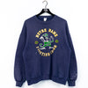 Notre Dame University Fighting Irish Mascot Distressed Sweatshirt