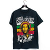 Bob Marley King of Music Quotes Distressed T-Shirt