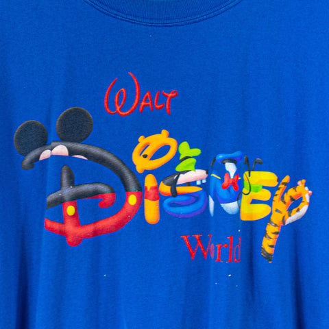 Walt Disney World Character Spell Out T-Shirt