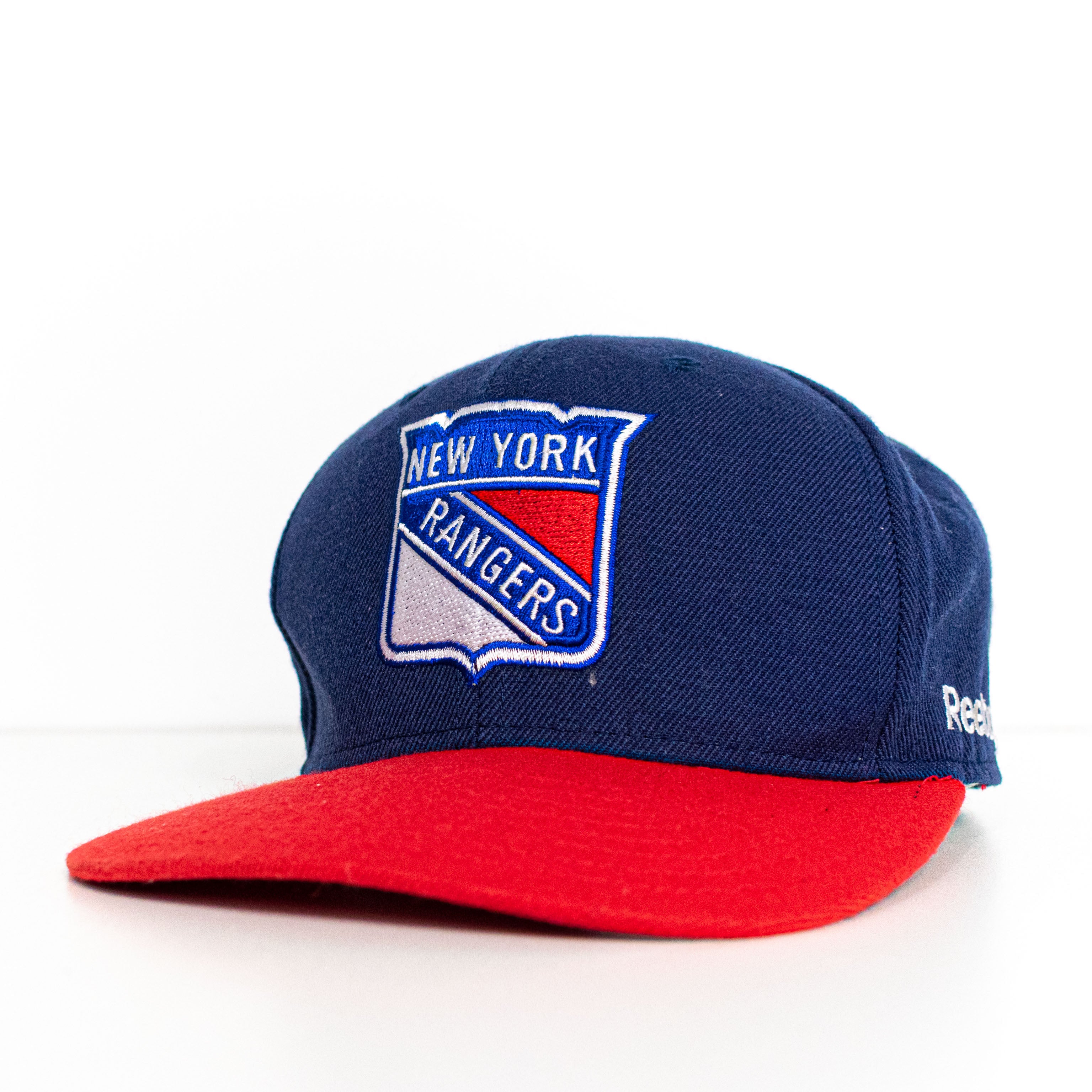 New York Rangers Hats: Faded Blue Snapback Dad Hat