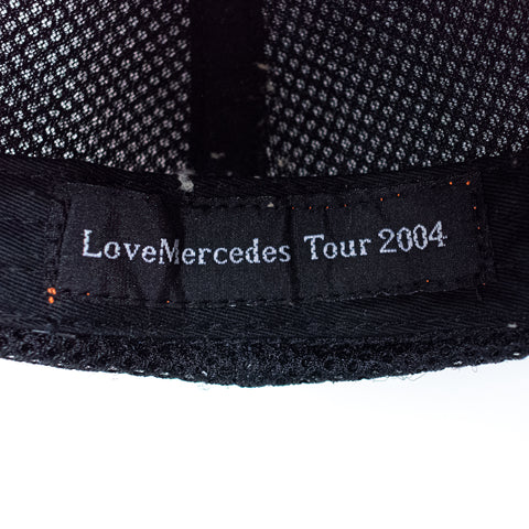2004 Love Mercedes Tour Mesh Strap Back Hat