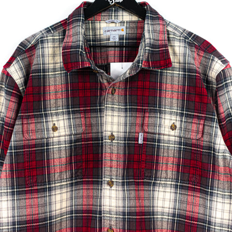 Carhartt Original Fit Plaid Flannel Button Shirt