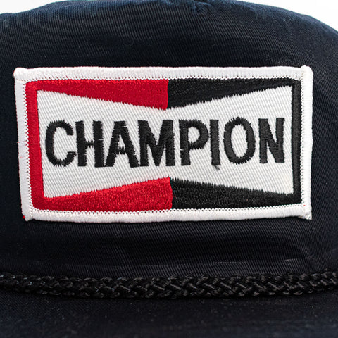 San Sun Champion Spark Plugs Rope Snapback Hat