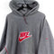 NIKE Swoosh Spell Out Fleece Hoodie Sweatshirt