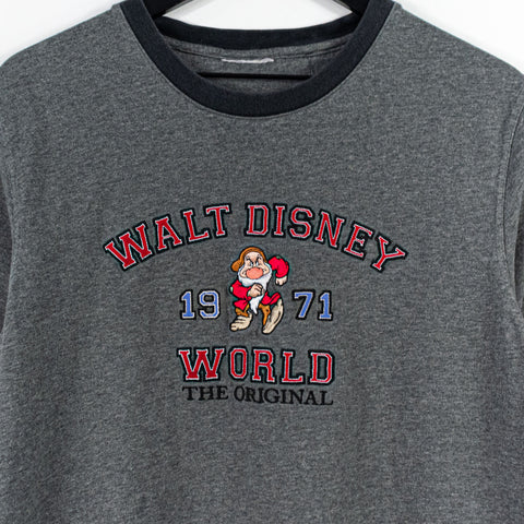Walt Disney World Grumpy Snow White Seven Dwarves Embroidered T-Shirt