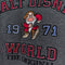 Walt Disney World Grumpy Snow White Seven Dwarves Embroidered T-Shirt