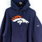Reebok Denver Broncos NFL Logo Hoodie Sweatshirt