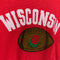 University of Wisconsin Badgers Rose Bowl Football Striped T-Shirt