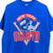 Trench New York Giants NFL Helmet Spell Out T-Shirt