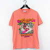1988 Warner Bros Astroworld Tasmanian Devil Taz Tame The Tidal Wave T-Shirt