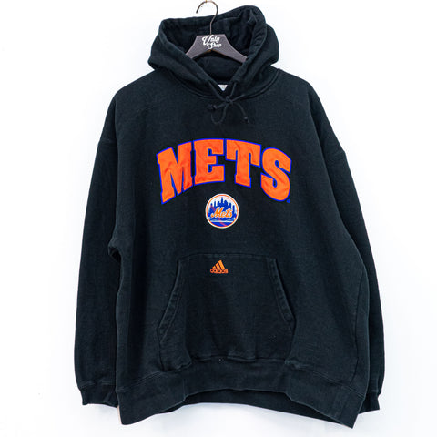 Adidas Center Logo New York Mets MLB Hoodie Sweatshirt