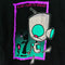 2002 Invader Zim Not Stupid Viacom Nickelodeon Cartoon T-Shirt