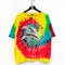 1993 Earth Children Save Marine Life Dolphin Tie Dye T-Shirt