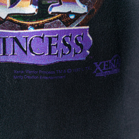 1997 Xena Warrior Princess TV Show Promo T-Shirt