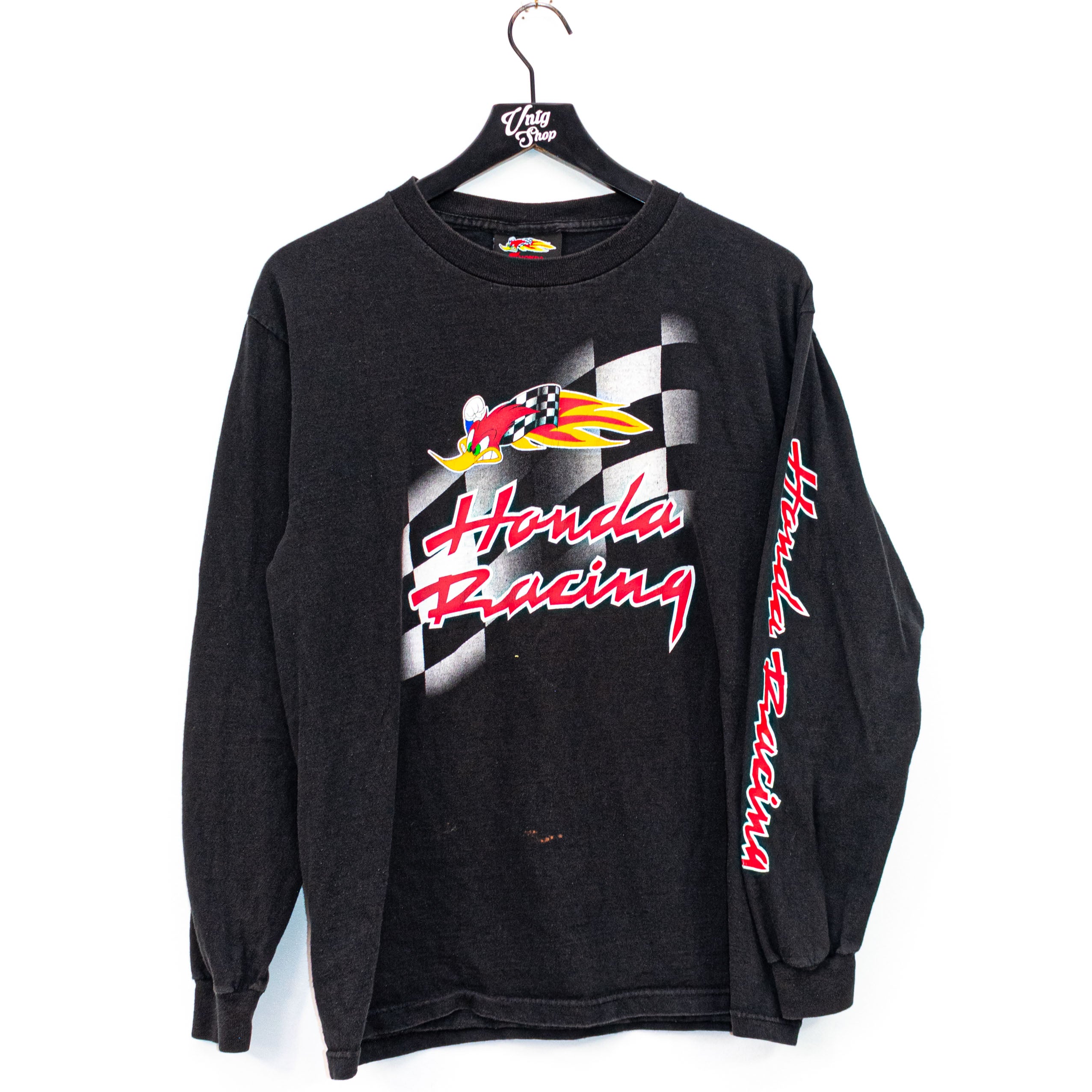 Honda Racing Woody Woodpecker Long Sleeve T-Shirt– VNTG Shop