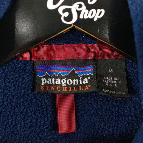 2001 Patagonia Synchilla Snap T Fleece Pullover Made in USA