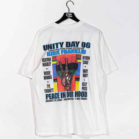 2005 2006 Philadelphia Unity Day Teena Marie Kirk Franklin T-Shirt