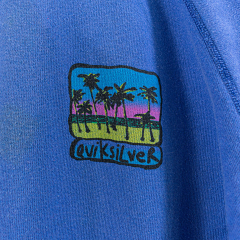Quiksilver Beah Palm Tree Surf Raglan Sweatshirt