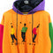 Studio UMEN Hip Hop Color Block Hoodie Sweatshirt