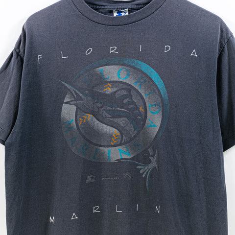 Starter MLB Florida Marlins Sun Faded Baseball T-Shirt