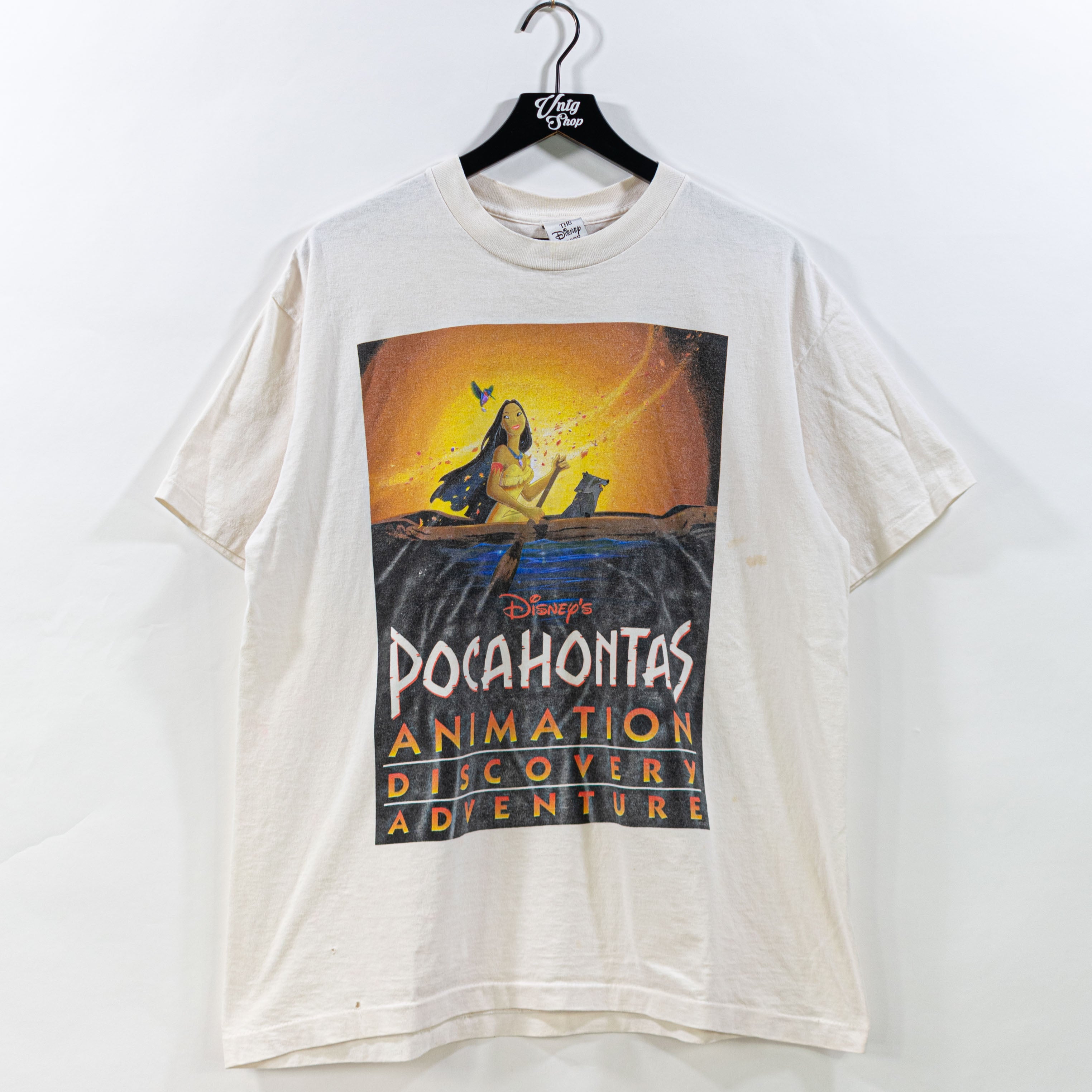 Vintage 1995 Walt Disney Pocahontas Movie Promo T Shirt Large orders