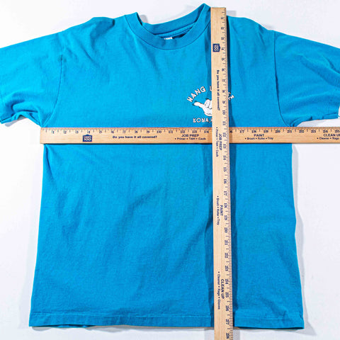Hang Loose Kona Hawaii Surf Puff Print T-Shirt