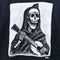 Jose Guadalupe Posada Tesoros Mexican Art Skeleton Guitar T-Shirt