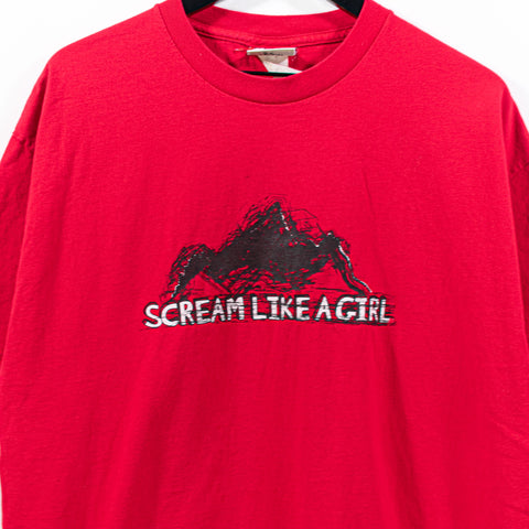 Disney World Expedition Everest Scream Like A Girl Roller Coaster T-Shirt