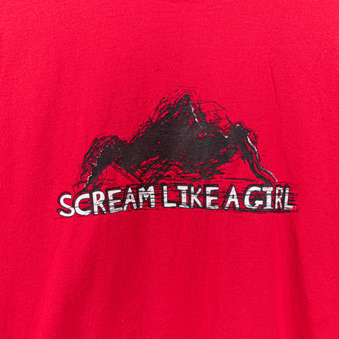 Disney World Expedition Everest Scream Like A Girl Roller Coaster T-Shirt