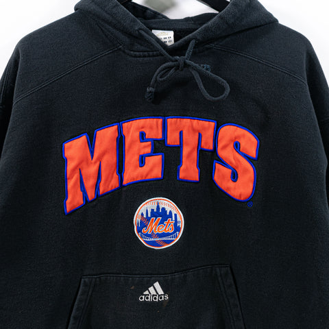 Adidas Center Logo New York Mets MLB Hoodie Sweatshirt