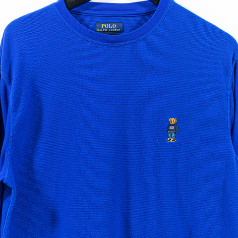 Polo Ralph Lauren Polo Bear Thermal Waffle Knit Shirt