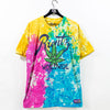 Runtz Worldwide Weed Marijuana Leaf Tie Dye T-Shirt