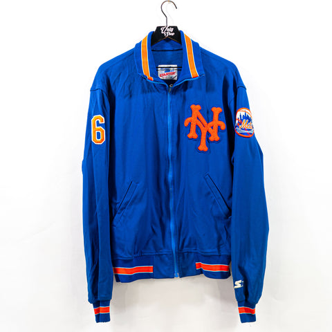 1990 Starter New York Mets Daryl Boston Player Issue Warm Up Jacket
