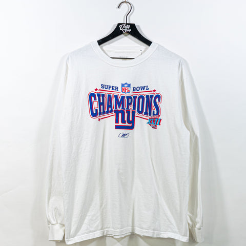 Reebok New York Giants Super Bowl XLVI Champions Long Sleeve T-Shirt