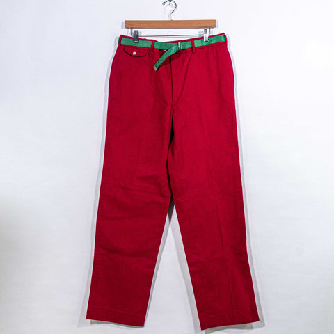 Chaps Ralph Lauren Belted Chino Safari Pants
