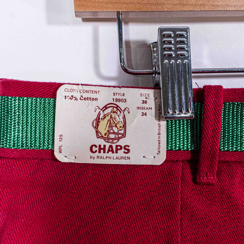 Chaps Ralph Lauren Belted Chino Safari Pants