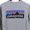 Patagonia Mountain Logo Spell Out Long Sleeve T-Shirt