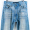 Rocawear Distressed Baggy Hip Hop Jeans