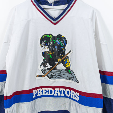 Athletic Knit Predators 99 Alien Hockey Jersey