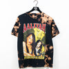 Aaliyah Princess of R&B Hip Hop Acid Wash T-Shirt
